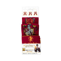 Cinereplicas Set of 3 Gryffindor Socks Unisexe Rouge, Jaune 3 paire(s)