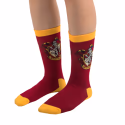 Cinereplicas Set of 3 Gryffindor Socks Unisexe Rouge, Jaune 3 paire(s) - Vue supplémentaire 4