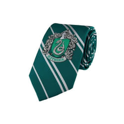 Cravate enfant - CINEREPLICAS - Slytherin New Edition - Vert et argent - Polyester - Haute qualité