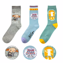 PAN Vision 5202CR1603, Chaussettes Crew, Multicolore, 35-45, 2-10, 4-11, 3 paire(s)