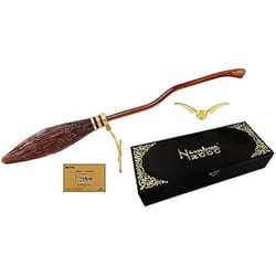 Réplique - CINEREPLICAS - Nimbus 2000 Junior - Échelle 1:2 - Licence Officielle - Inclus Vif dOr