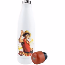 Gourde Isotherme - CINEREPLICAS - Luffy - 500ml - Acier Inoxydable - Rouge