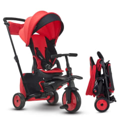 smarTrike 7 J Tricycle évolutif 7 en 1 pliant / siège inclinable Bebe smart trike - Rouge