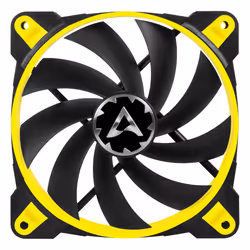 ARCTIC BioniX F120 Boitier PC Ventilateur 12 cm Noir, Jaune 1 pièce(s)