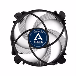 ARCTIC Alpine 12 Processeur Refroidisseur d'air 9,2 cm Noir, Argent