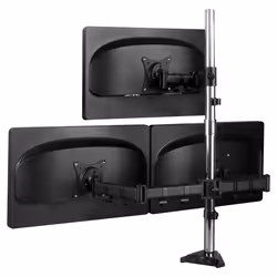 ARCTIC Z+1 Pro Gen 3 49"  Noir, Acier satin Bureau