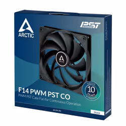 ARCTIC F14 PWM PST CO Boitier PC Ventilateur 14 cm Noir 1 pièce(s) - Vue supplémentaire 4