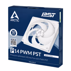 ARCTIC P14 PWM PST Boitier PC Ventilateur 14 cm Blanc - Vue supplémentaire 4