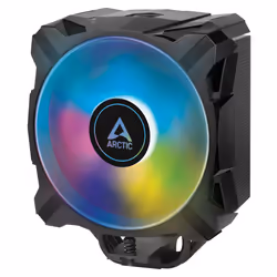 ARCTIC Freezer A35 A-RGB, Refroidisseur d'air, 11,2 cm, 200 tr/min, 1700 tr/min, 0,35 sone, Noir