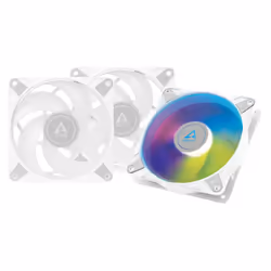 ARCTIC P12 PWM PST A-RGB 0dB, Ventilateur, 12 cm, 2000 tr/min, 48,8 cfm, 82,91 m³/h, Blanc