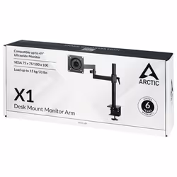 ARCTIC X1 43" Noir Bureau - Vue supplémentaire 6
