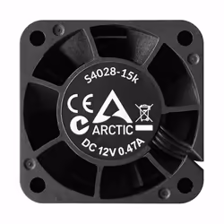ARCTIC S4028-15K Boitier PC Ventilateur 4 cm Noir 5 pièce(s)