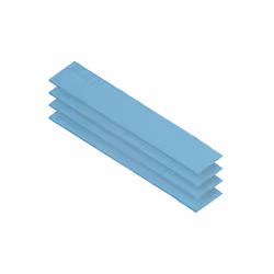 ARCTIC TP-3, Pad thermique, Bleu, 150 °C, -40 °C, 120 mm, 20 mm