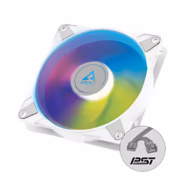 ARCTIC P14 PWM PST A-RGB, Ventilateur, 14 cm, 1900 tr/min, 0,3 sone, 68,9 cfm, 117,06 m³/h