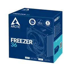 ARCTIC Freezer 36 Processeur Refroidisseur d'air 12 cm Noir, Argent 1 pièce(s) - Vue supplémentaire 6