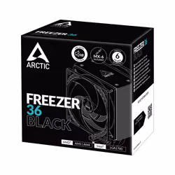 ARCTIC Freezer 36 Processeur Refroidisseur d'air 12 cm Noir 1 pièce(s) - Vue supplémentaire 6