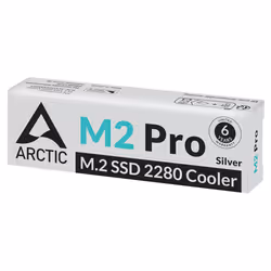 ARCTIC M2 Pro (Silver) M.2 NVMe SSD Dissipateur thermique/Radiateur Argent 1 pièce(s) - Vue supplémentaire 6