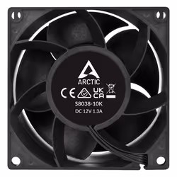 ARCTIC S8038-10K Processeur Ventilateur 8 cm Noir 1 pièce(s) - Vue supplémentaire 4