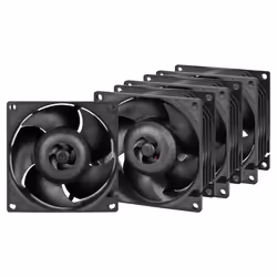ARCTIC S8038-7K, Ventilateur, 8 cm, 70 cfm, 118,93 m³/h, Noir