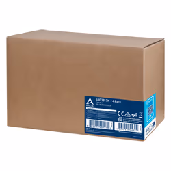 ARCTIC S8038-7K Processeur Ventilateur 8 cm Noir 4 pièce(s) - Vue supplémentaire 6