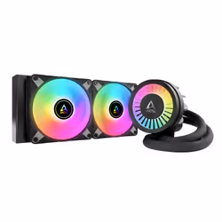ARCTIC Liquid Freezer III 240 A-RGB, Refroidisseur de liquide tout-en-un, 12 cm, 48,82 cfm, 82,91 m³/h, Noir