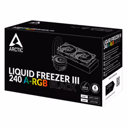 ARCTIC Liquid Freezer III 240 A-RGB Processeur Refroidisseur de liquide tout-en-un 12 cm Noir 1 pièce(s) - Vue supplémentaire 16