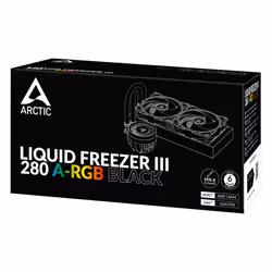 ARCTIC Liquid Freezer III 280 A-RGB Processeur Refroidisseur de liquide tout-en-un 14 cm Noir 1 pièce(s) - Vue supplémentaire 17