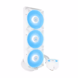 ARCTIC Liquid Freezer III 420 A-RGB Processeur Refroidisseur de liquide tout-en-un 14 cm Blanc 1 pièce(s) - Vue supplémentaire 7