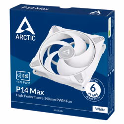 ARCTIC P14 Max (White) Boitier PC Ventilateur 14 cm Blanc - Vue supplémentaire 6
