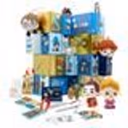 Calendrier de lAvent Harry Potter - Infini Magique - Peluches breloques porte-clés autocollants