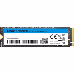 SSD Interne - LEXAR - NM610PRO - 2To - M.2 2280 - PCIe Gen3x4 NVMe 1.4