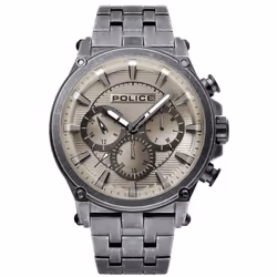 Montre POLICE PL.15920JSQU/20 homme multifonction Gun métal / fumée