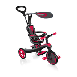 Globber Explorer Trike 4in1 Enfants Kickbike Rouge