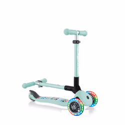 Globber JUNIOR FOLDABLE FANTASY LIGHTS Enfants Trottinette à trois roues Bleu