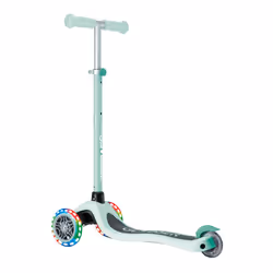 Globber Primo Lights Enfants Scooter classique Couleur menthe