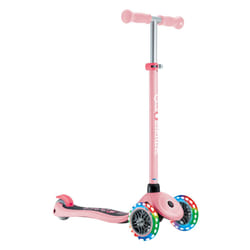 Globber Primo Lights Enfants Scooter classique Rose