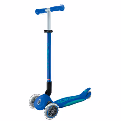 Globber Primo Foldable Plus Lights Enfants Scooter classique Bleu, Marine - Vue supplémentaire 6