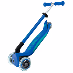 Globber Primo Foldable Plus Lights Enfants Scooter classique Bleu, Marine - Vue supplémentaire 8