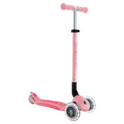 Globber Primo Foldable Plus Lights Enfants Scooter classique Rose