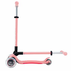 Globber Primo Foldable Plus Lights Enfants Scooter classique Rose - Vue supplémentaire 4