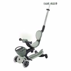 Globber - Trottinette évolutive GO-UP BABY 360 LIGHTS - Vert Sauge