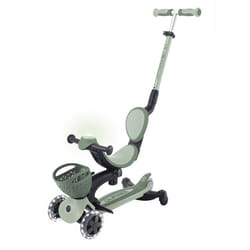 Globber - Trottinette évolutive GO-UP BABY 360 LIGHTS - Vert Sauge