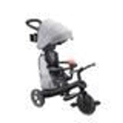 Tricycle - Globber - VEGB0000636-120 - 4 En 1 - Noir-Gris - Pour Enfants de 18 mois à 4 ans