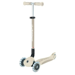 Globber GO UP DELUXE Enfants Trottinette à trois roues Noir, Citron vert