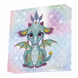 Diamond Dotz DBX.010, Kit de peinture diamant pour enfants, Multicolore