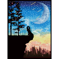 Diamond Dotz Romantic Heights, Garçon/Fille, Adulte, Romantic Heights, Multicolore, 8765 pièce(s), 300 mm