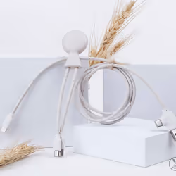 Xoopar XP71024.38LR câble de téléphone portable Blanc 1 m USB C + USB A Lightning + micro-USB B + USB C