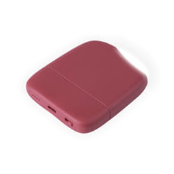 Powerbank Ice-P 5000mAh 1 port USB C + Câble multiple Rouge - Certifié GRS Xoopar