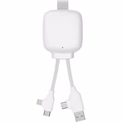 Powerbank Gamma Lite 3000mAh 1 port USB A Câble multiple integré Blanc Xoopar