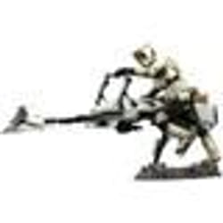 Statue Statuette Hot Toys TMS017 - Star Wars - The Mandalorian - Scout Trooper And Speeder Bike